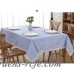 Algodón y lino mantel pastoral enrejado taza rectangular cubierta de mesa de estilo japonés nordi manteles mantel mantos ali-39894913